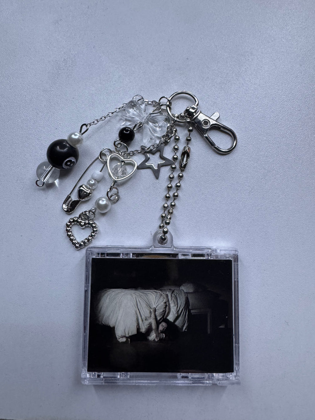 WhenWeAllFallAsleepWhereDoWeGo NFC Keychain/with charms