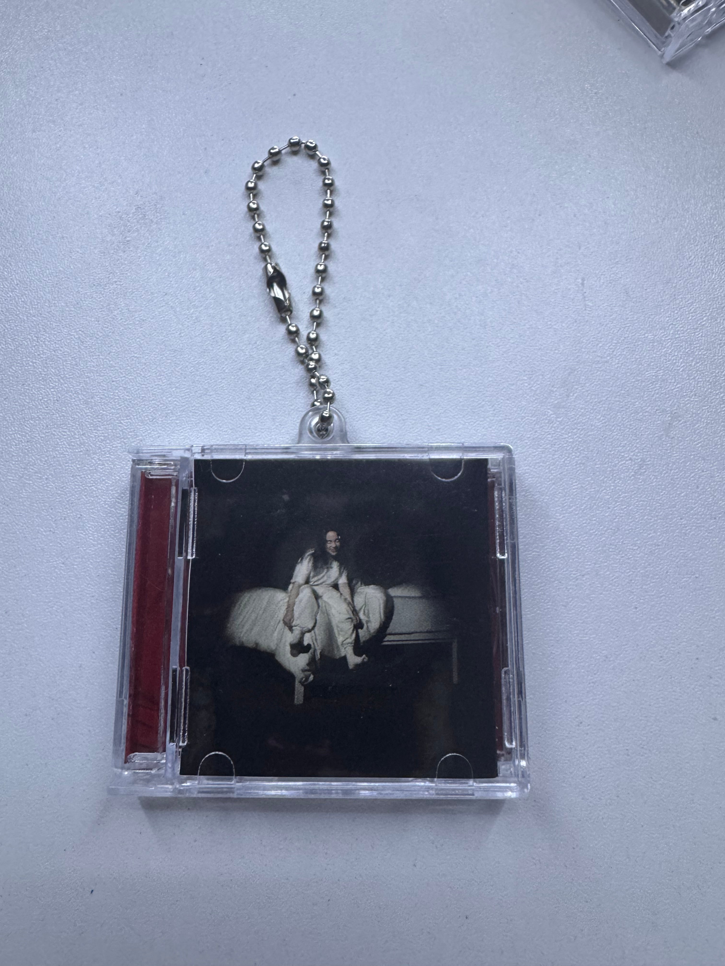 WhenWeAllFallAsleepWhereDoWeGo NFC Keychain