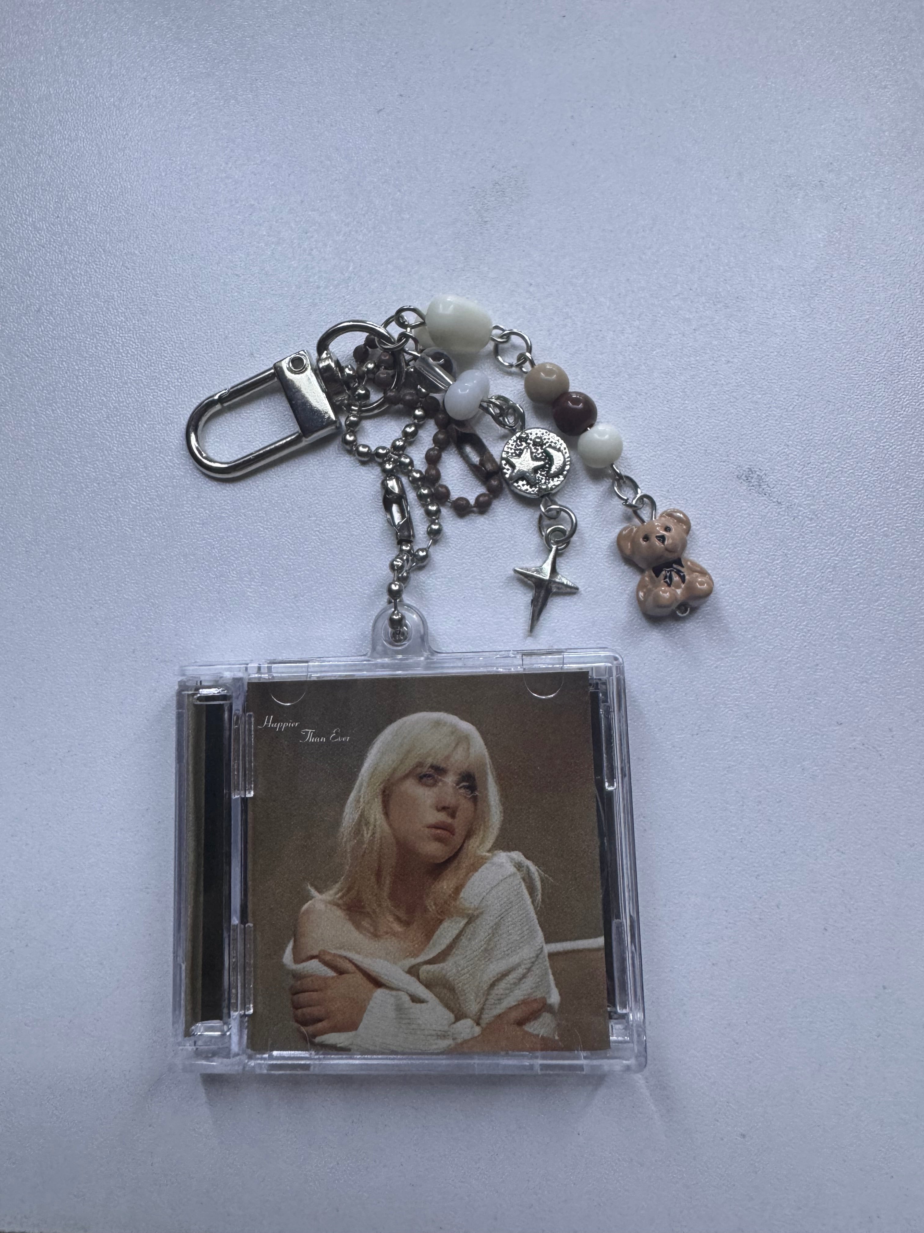 Happier Than Ever NFC Keychain/with charms