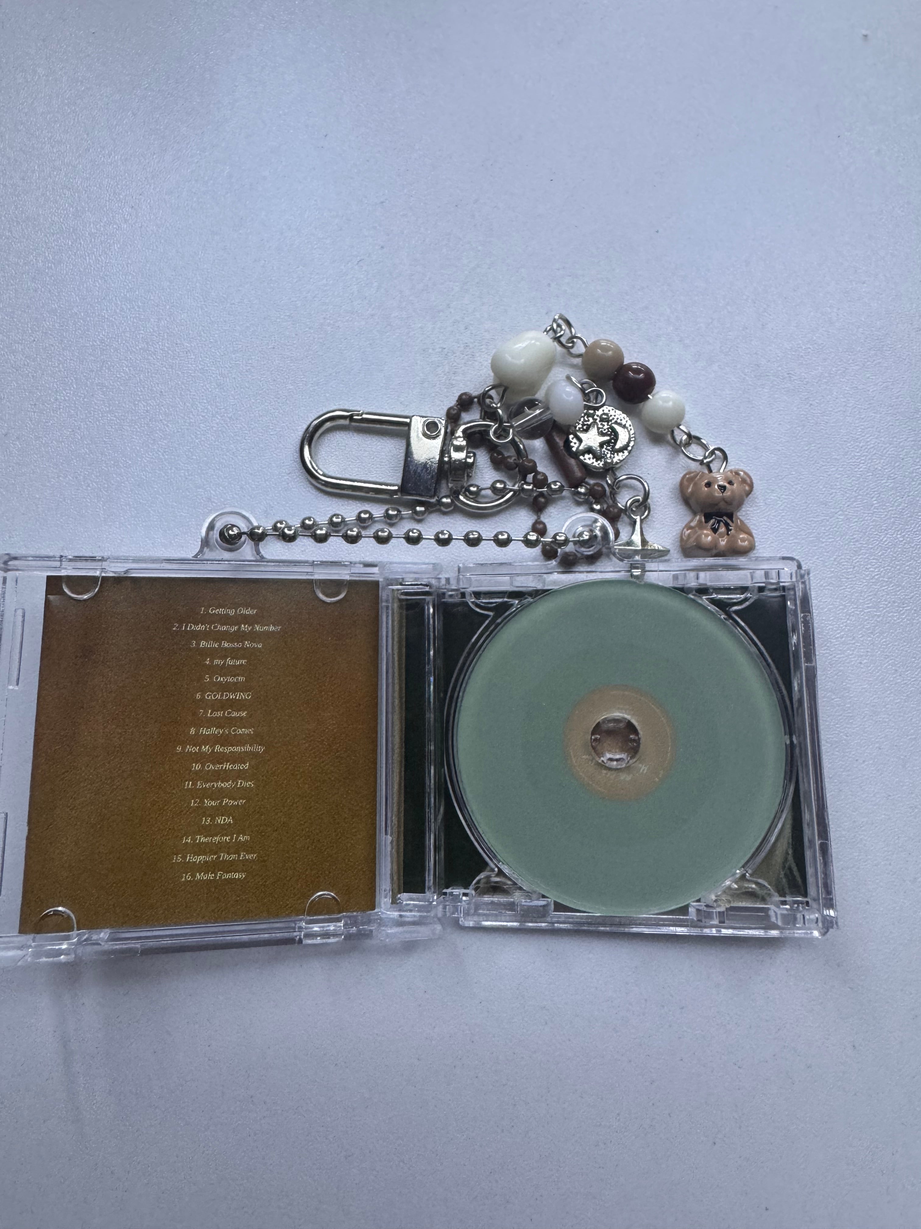 Happier Than Ever NFC Keychain/with charms