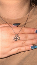 "B" and star Necklace