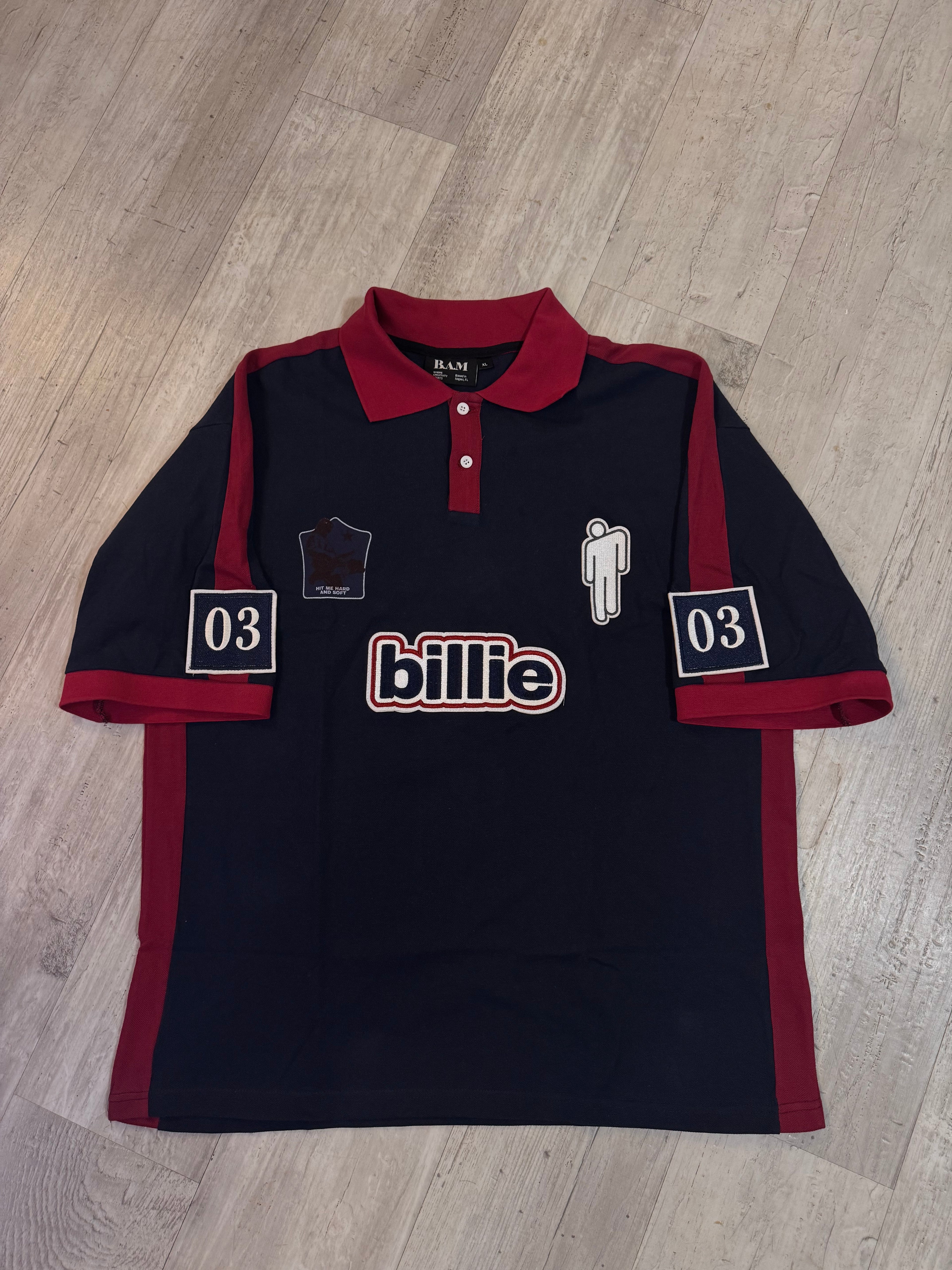 BILLIE POLO SHIRT/Navy