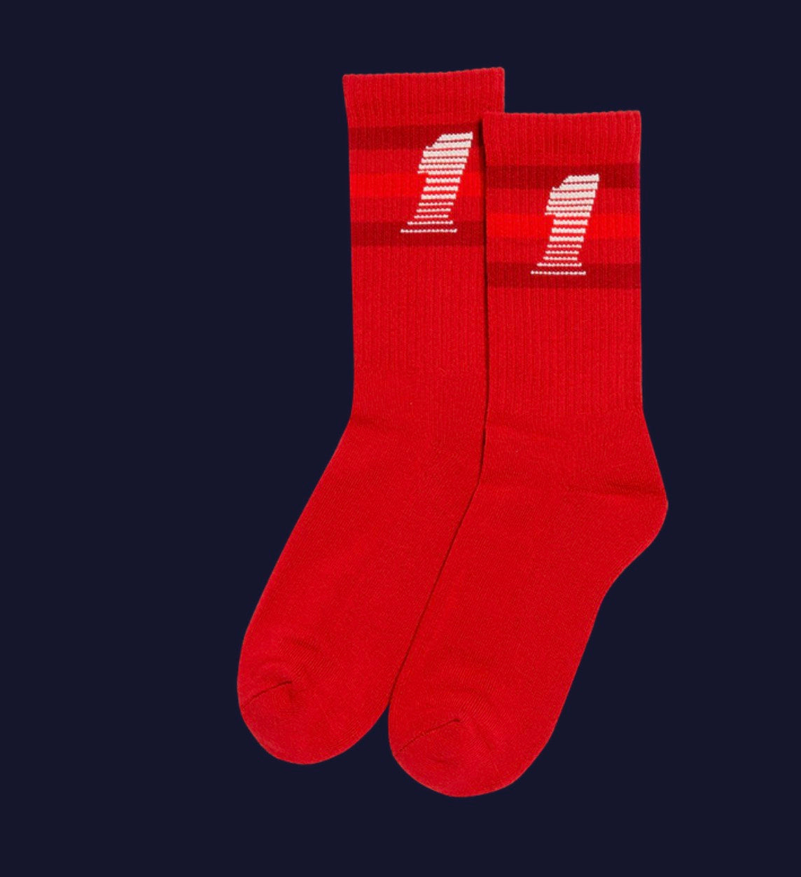 Billie Socks/ Red Pair